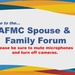 AFMC Spouse &amp; Family Forum