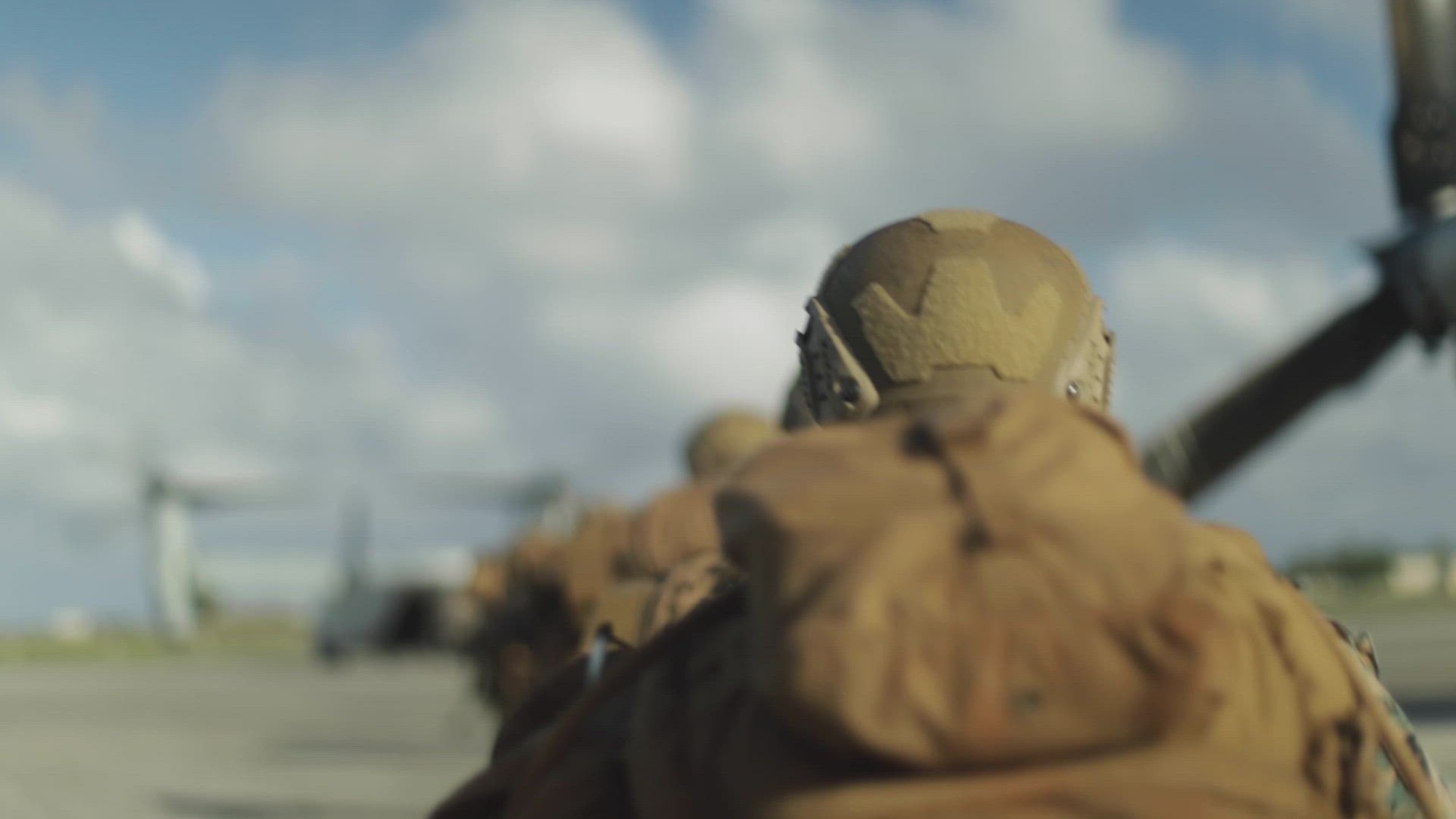 U.S. Marines with 3d Marine Littoral Regiment, 3d Marine Division, participate in exercise Bougainville II across the island of Oahu, Hawaii, Oct. 25 to Nov 5, 2022. Bougainville II is a field exercise that allows the MLR and its subordinate units to conduct expeditionary advanced base operations across the island of Oahu. BVII displays the MLR’s ability to rapidly establish and displace EABs while executing command and control in a dispersed environment. (U.S. Marine Corps video by Sgt. Israel Chincio)