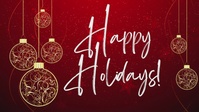 Happy Holidays Animation