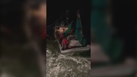 The Coast Guard rescues crew of sinking fishing vessel
