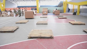 Comfort Packs Up Continuing Promise Medical Site in Cartagena
