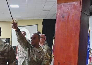 NCO Induction Ceremony 595th Transportation Brigade