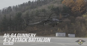 Range Hot: U.S. Army Apaches Conduct Aerial Gunnery at Nightmare Range