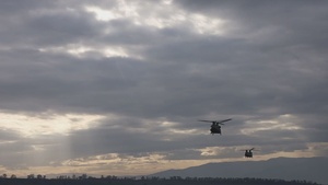 1-26 IN Sling Load and Air Assault Justice Sword B-Roll
