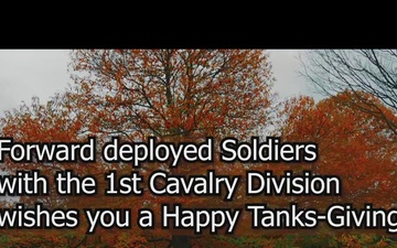 Happy Tanks-Giving from 1st Cavalry Division