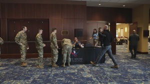 The MWR BOSS Program Hosts a Thanksgiving Lunch for Single Soldiers