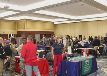 Many turn out for the Education Fair at Fort Bragg