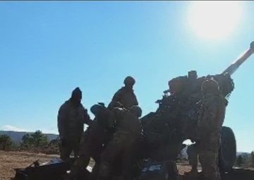 Artillery fire