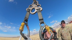 Idaho National Guard, Boise Fire Department train on helicopter hoist rescues