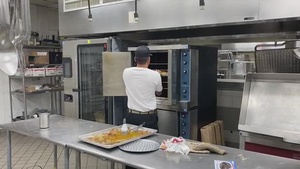 Fort Hood Thanksgiving meal prep