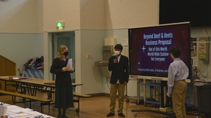 Yokota Middle School Restaurant Presentations