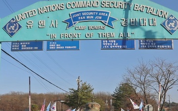 Sergeant Major of the Army Holiday Message, Joint Security Area