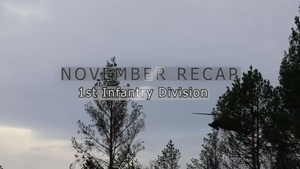 1st Infantry Division stays resilient through November