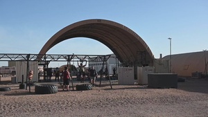 B-roll of fitness at AB 201