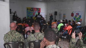 U.S. Fleet Forces Band Performs at Cakiki Foundation, Colombia - CP22
