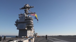 USS Gerald R. Ford Returns to Homeport