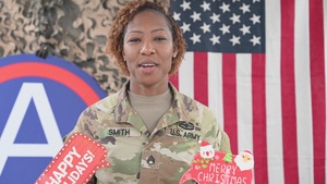Merry Christmas from Camp Arifjan, Kuwait