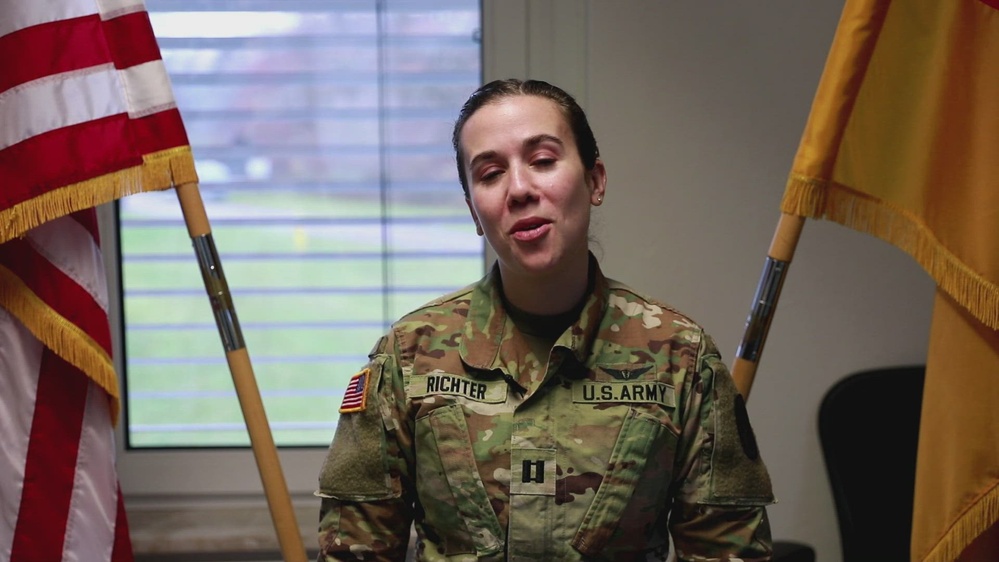 DVIDS - Video - Capt. Madeline Richter sends a holiday shoutout to her ...