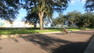 HM2 Sarah Rockhold on recumbent cycling