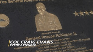 Gen. Roscoe Robinson Quarters Dedication