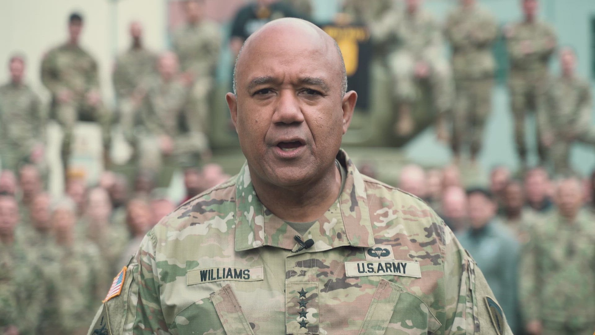 U.S. Army Europe and Africa 2022 Army-Navy Game Shout Out Video. 

Gen. Darryl A. Williams, Commanding General of U.S. Army Europe and Africa graduated from the United States Military Academy, West Point, in 1983.