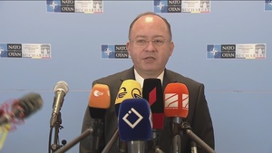 Doorstep statement by the Minister of Foreign Affairs of Romania at the meeting of NATO Foreign Ministers