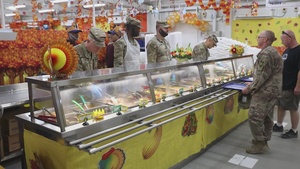U.S. Army Central celebrates Thanksgiving at Camp Arifjan, Kuwait