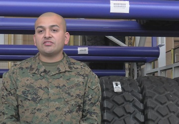 Staff Sgt. Christopher Aguilar, 2nd Supply Battalion, First Ever Tire Carousel (Interview)