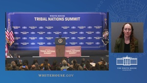 President Biden Delivers Remarks at the White House Tribal Nations Summit