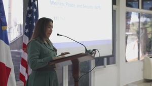 USNS Comfort Sailors Participate in a Women, Peace and Security Roundtable
