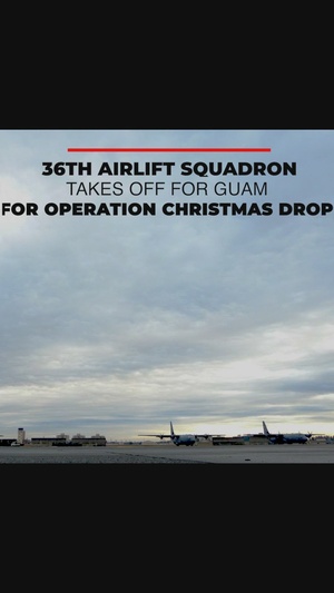 Operation Christmas Drop; Take Off Reel