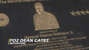 Long format Gen. Roscoe Robinson Jr. Quarters memorialization