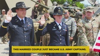 Fort Benning couple gets promoted together