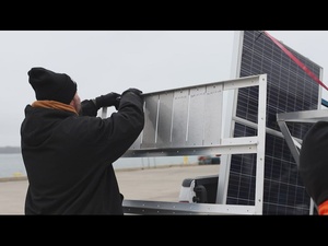 B-Roll: ERDC Researchers Set Experiment for Paint Type Testing, Weather Observation Tower on Treat Island, ME
