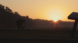MWSS 273 and CLC 23 conduct a M240B range at Fort Stewart