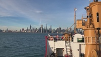 USCGC Mackinaw (WLBB 30) enters Chicago
