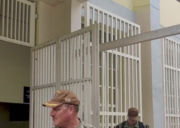 USNS Comfort Leadership Tours Medical Site - Santo Domingo, Dominican Republic