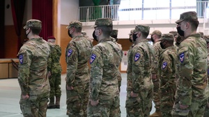 11th Airborne Division participates in Yama Sakura 83 opening ceremony