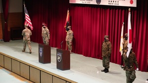11th Airborne Division participates in Yama Sakura 83 opening ceremony