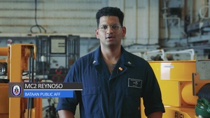 A Day In The Life of USS Bataan's Aviation Support Equipment Technicians