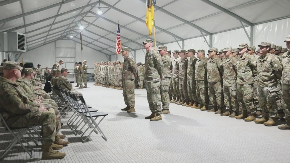 DVIDS Video 166 AR Iron Knights Transfer Authority to 27 CAV