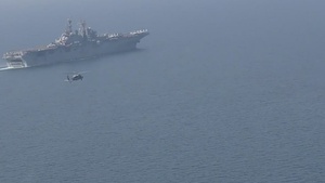 Bataan Sailors Perform Daily Task