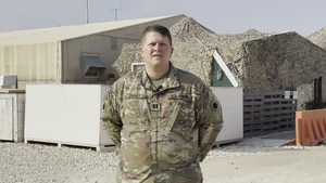 Soldiers shout-out to family and friends for the holidays