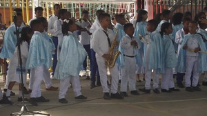 US FLEET FORCES BAND COLABS WITH COLOMBIAN SCHOOL BANDS
