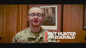 2022 Holiday Shout-Out: PVT Fitzgerlad