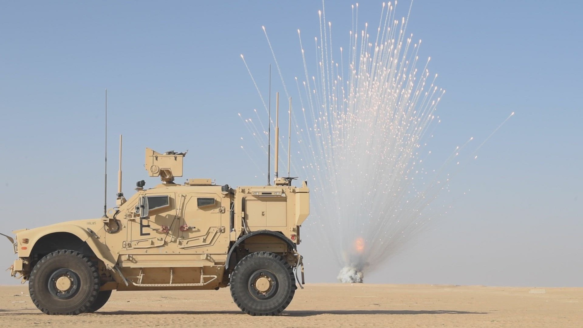 Task Force 99.M innovates a safer way for 386th Expeditionary Civil Engineer Squadron Explosive Ordnance Disposal Airmen to check for potential unexploded ordnance after a detonation using drones. (U.S. Air Force video by Staff Sgt. Dalton Williams)