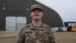 Holiday Shoutout - Spc. Anderson