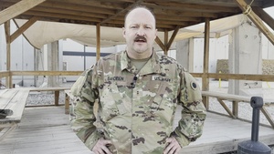 Soldiers shout out to family and friends for the holidays