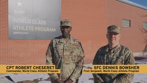 World Class Athlete Program: Go Army!