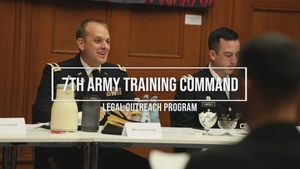 JAG holds lessons in American law for German lawyers in training